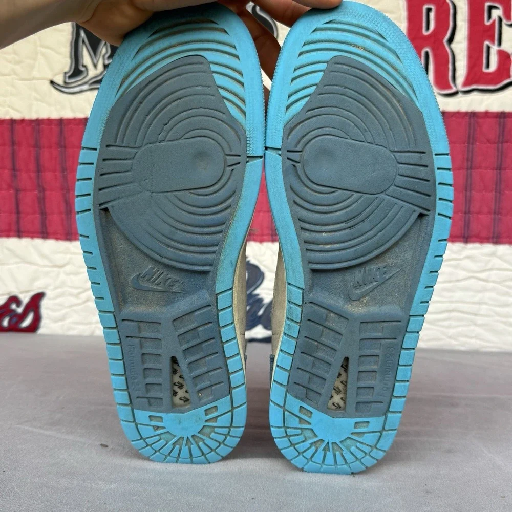 Size‎ 12 - Air Jordan 1 Zoom Comfort 2 High Dark Powder Blue